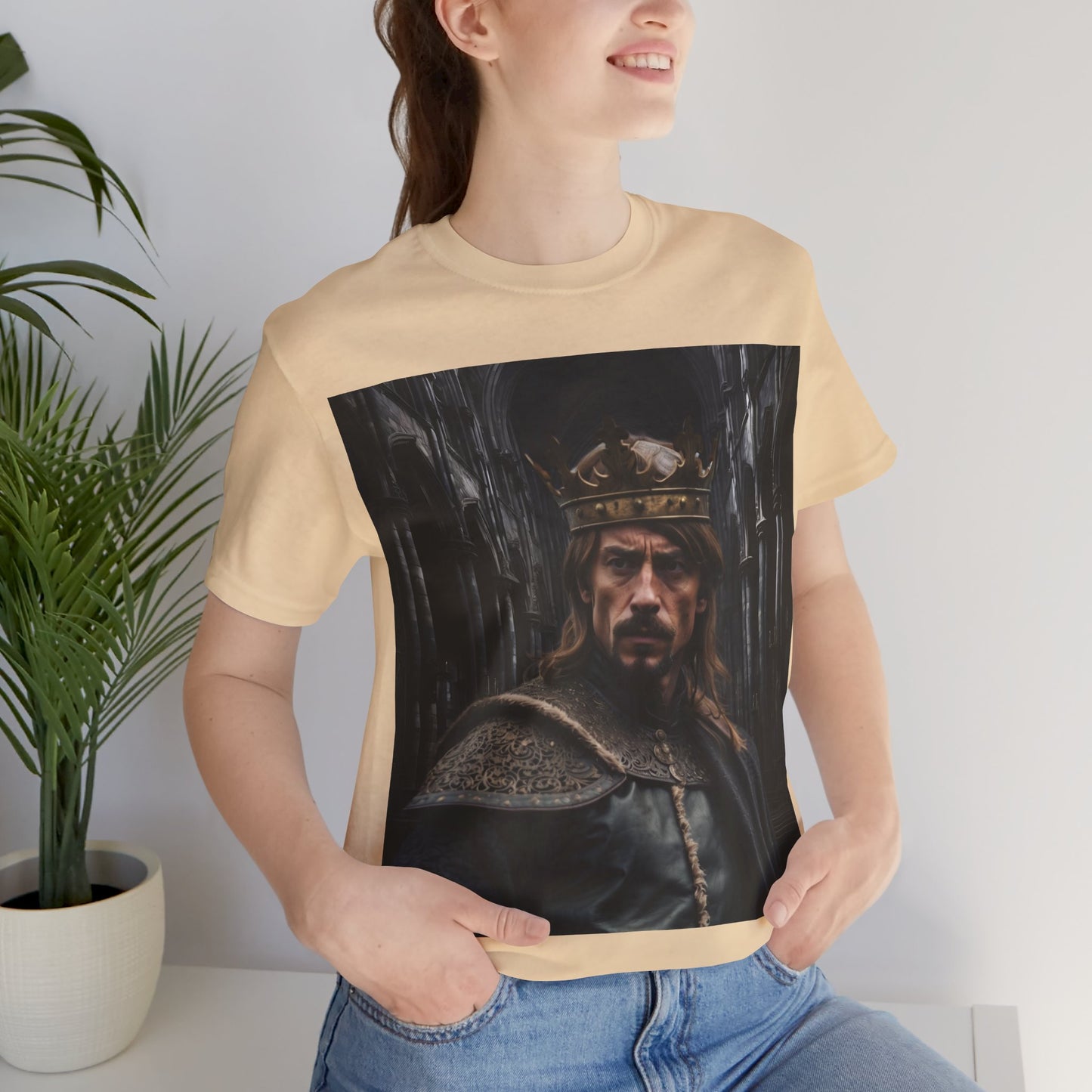 Uneasy Lies The Head | HD Graphic | King | Medieval | Unisex | Men's | Women's | Tee | T-Shirt