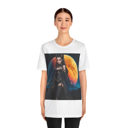 Blood Moon | HD Graphic | Goth | Anime Style | Moon | Unisex | Men's | Women's | Tee | T-Shirt