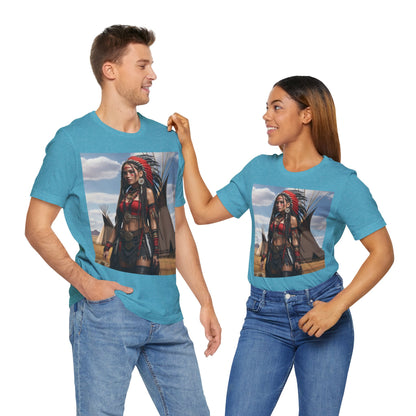 Native Love | HD Graphic | Indigenous American | Beautiful Woman | Unisex | Men's | Women's | Tee | T-Shirt