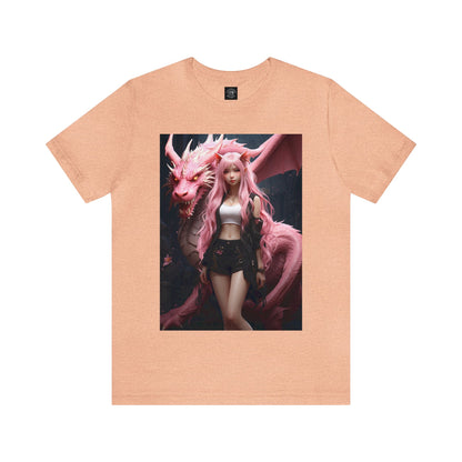 Dragon Lady | Fantasy | Anime | Gamer | HD Graphic | Unisex | Men's | Women's | Tee | T-Shirt