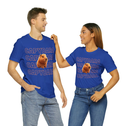 Capybara | Tik Tok | Animal Print | Cute | South America | Wildlife | Nature Lover's Gift | Unisex | Men's | Women's | Tee | T-Shirt