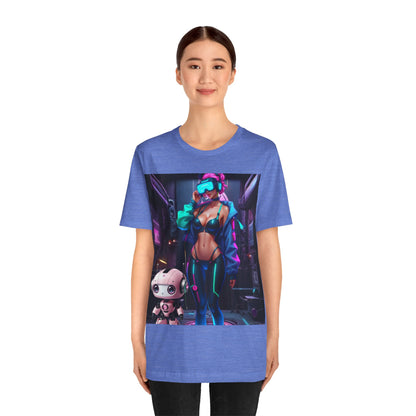 Cyber Cuties | HD Graphic | Anime | Cyber Punk | Unisex | Men's | Women's | Tee | T-Shirt