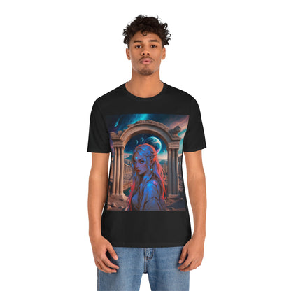 The Guardian of Likir Tor | HD Graphic | Fantasy | Elf | Unisex | Men's | Women's | Tee | T-Shirt