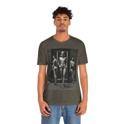 Black And White Beauties | Photorealism | Art | Nudes| Models | Fashion | HD Graphics | Unisex | Men's | Women's | Tee | T-Shirt