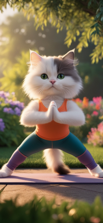 Yoga Cat